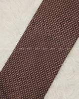 Dark Burgundy Cotton Print