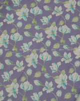 Dusty Lilac Cora Cotton Print Fabric