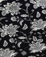 Black Cotton Print fabric