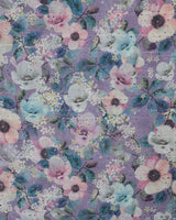 Dusty Lilac Hakoba Floral Print