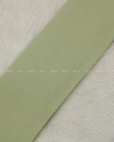 Sage Green Printed Linen Fabric.