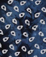 Navy Blue Bathik Cotton Print