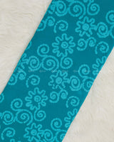 Turquoise Bathik Cotton Print