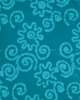 Turquoise Bathik Cotton Print