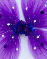 Elegant Butterfly Shaped Wings in Purple
