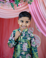 Printed Kurta Sets for Kids Online| Boys Kurta Sets Online