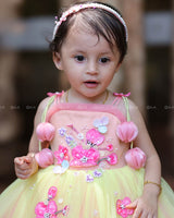 A Dreamy Pastel Floral Frock-C