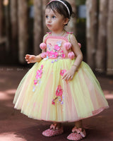 A Dreamy Pastel Floral Frock-C