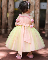 A Dreamy Pastel Floral Frock-C