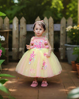 A Dreamy Pastel Floral Frock-C