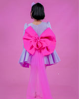 Kids Lavender Frock Online | Designer Kids Clothes Online in Tamil Nadu