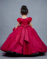 Kids Cloudy Frill Gown Online | Girls Party Wear Online