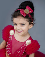 Kids Cloudy Frill Gown Online | Girls Party Wear Online