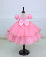 Pink Enchanted Garden Layered Gown