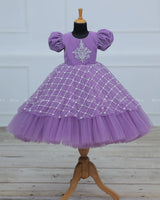 Lavender Velvet Gown