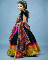 Buy Kids Black Lehenga Choli Online | Girls Ethnic Wear Online