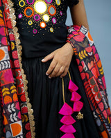 Buy Kids Black Lehenga Choli Online | Girls Ethnic Wear Online