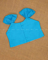 Sky Blue and Ivory Ethnic Skirt and Top.