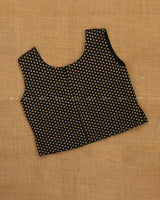 Black brocade Top with Skirt