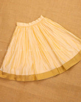 Rani Pink Brocade Top with Skirt