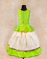 Jumka Peplum Traditional Skirt And top
