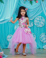 Kids High Low Skirt and Pink Top Online | Premium Quality Kids Wear Online in India