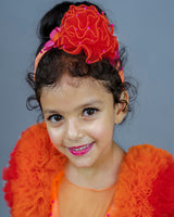 Buy Kids Orange Frock Online | Premium Quality Kids Wear Online in India