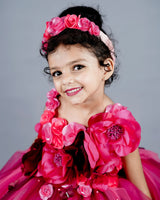 Kids Tutu Flower Frock Online | Buy Designer Party Wear Gowns Online