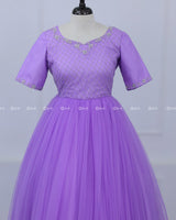 Lavender Couture Princess Gown