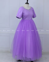 Lavender Couture Princess Gown