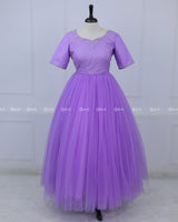 Lavender Couture Princess Gown