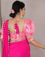 Pink Dyeable Saree Online | Stylish Sarees For Women