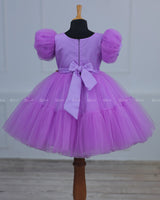 Lavender Fairy Tale Dress with Wild Flowers.