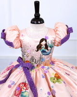 Blush Mermaid Garden Ball Gown(New)
