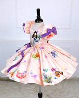 Blush Mermaid Garden Ball Gown(New)