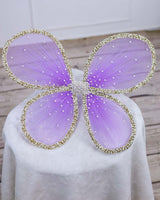 Lavender Organza Layered Gown-C