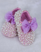 Lavender Organza Layered Gown-C