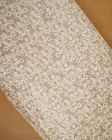 Dyeable Embroidered Sequence Net