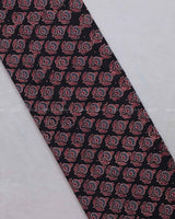 Black Floral Printed Cotton Fabric