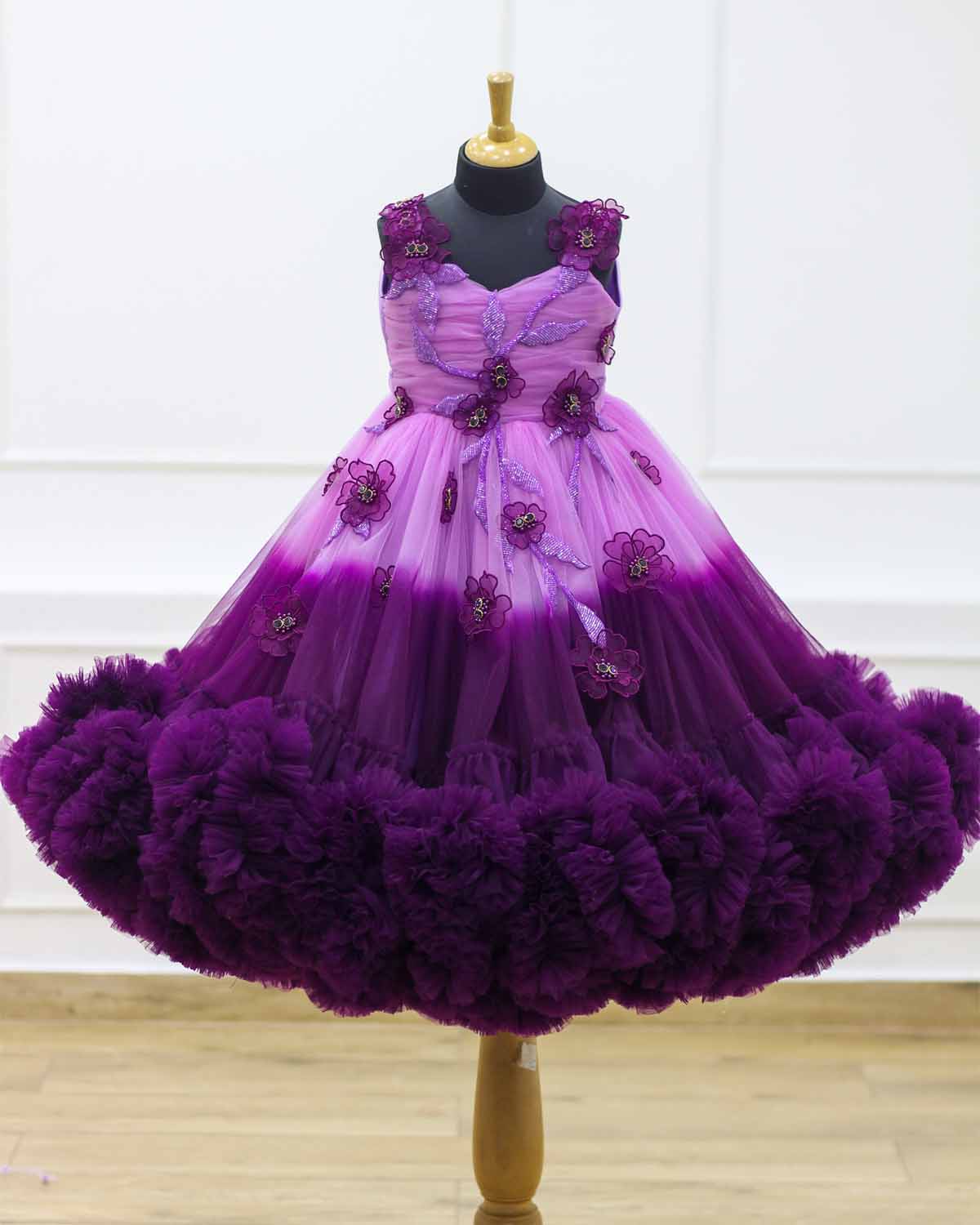 Grape colour hot sale frock