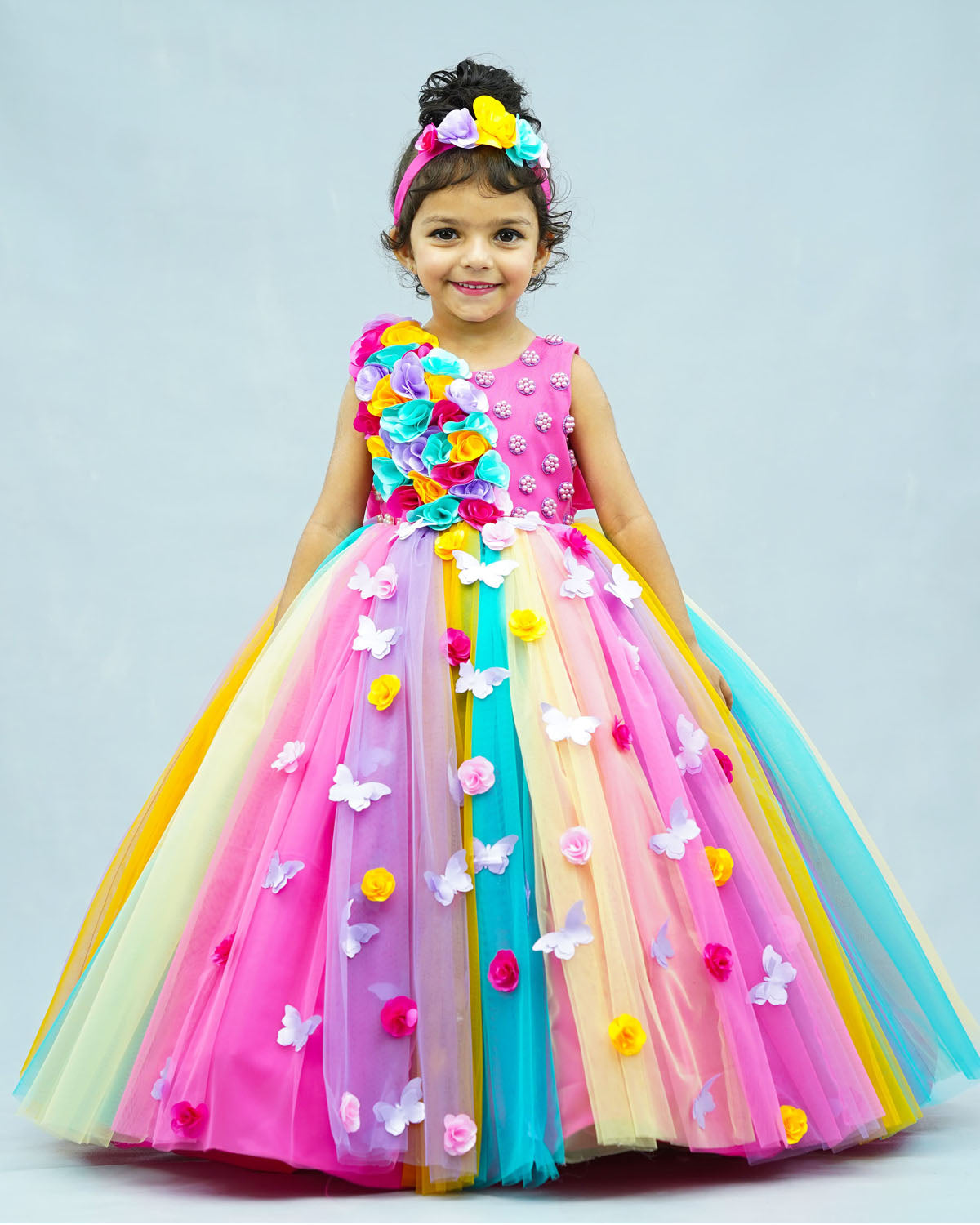 Rainbow colour store dress for boy