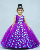 Premium Quality Kids Wear Online Princess Gown for Girl
