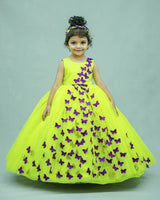 Premium Quality Kids Wear Online Princess Gown for Girl