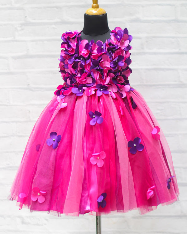 Frill gowns for kids | kids wear online