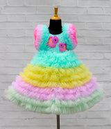 Unicorn Theme Dress for Girls