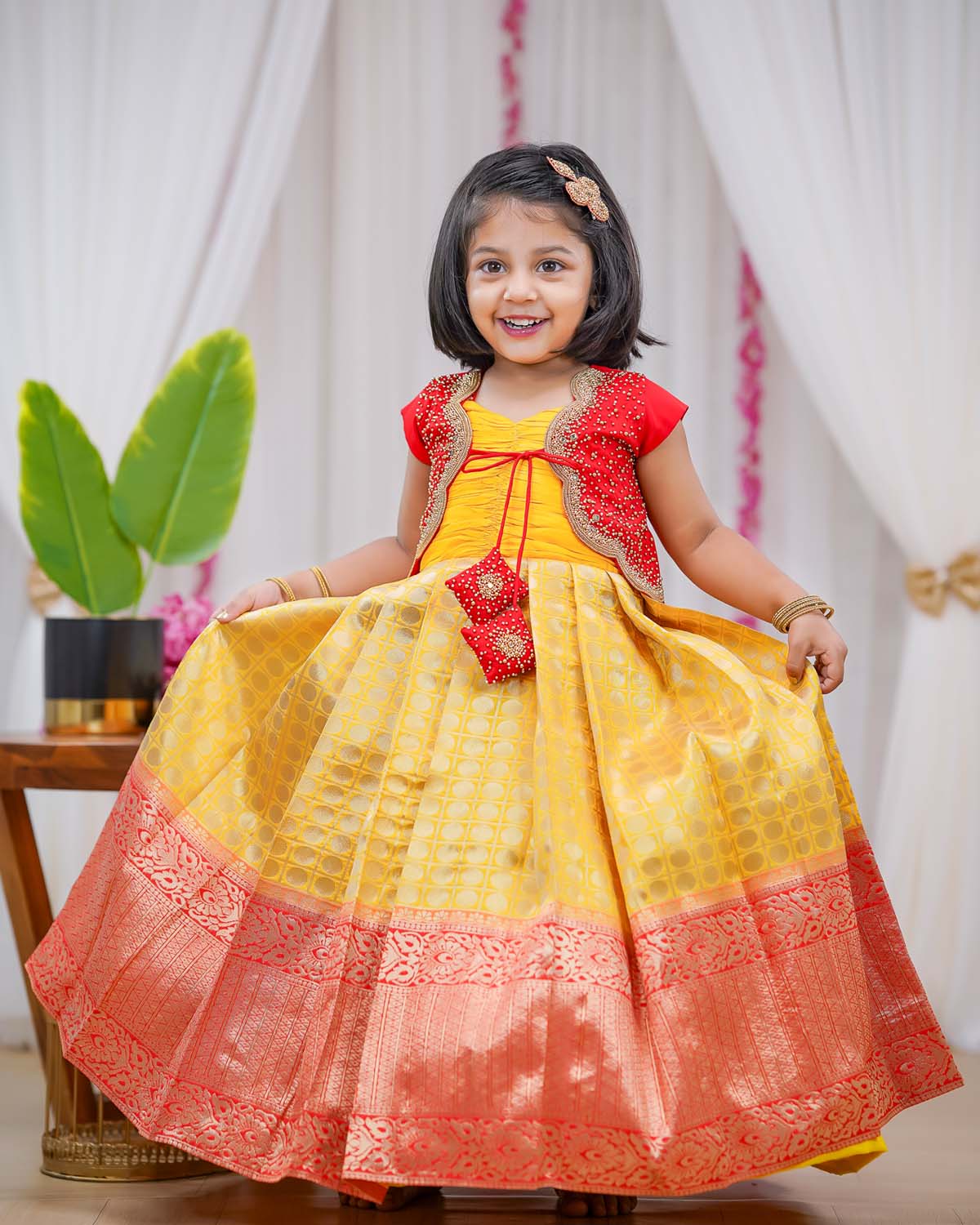 Buy Brocade Kids Dresses Online Best Kids Designer Wear โ www