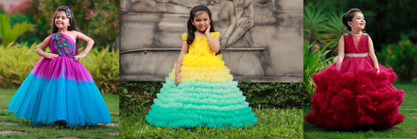 Li&Li's New Gowns with Multi-Talented Child Actress Vriddhi Vishal