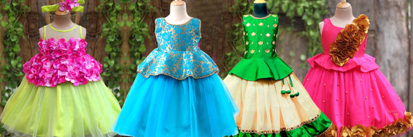 Style Your Baby Girl with Trendy Peplum Design Dresses
