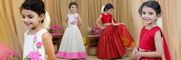 Stylish and Bright Color Diwali Kids Wear from Li & Li Couture