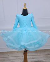 Blue Color Flairy Dress